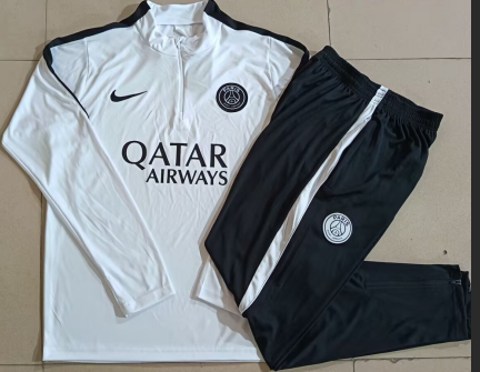 Kids 2026/27 Paris SG White Kids/Youth Thailand Soccer Uniform-815
