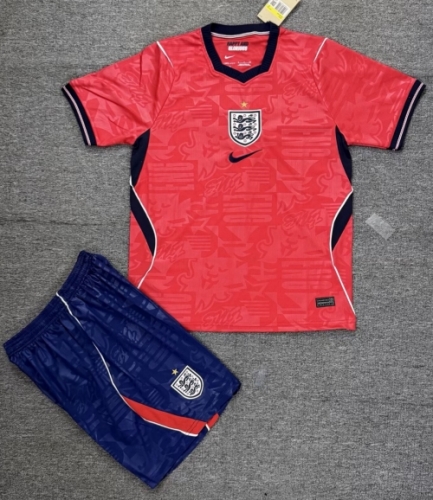 2026-27 England Away Red Soccer Uniform-315/516