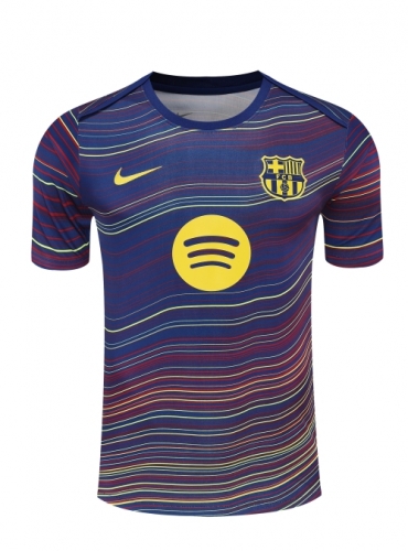 2025/26 Barcelona Red & Blue Thailand Soccer Training Jerseys-418