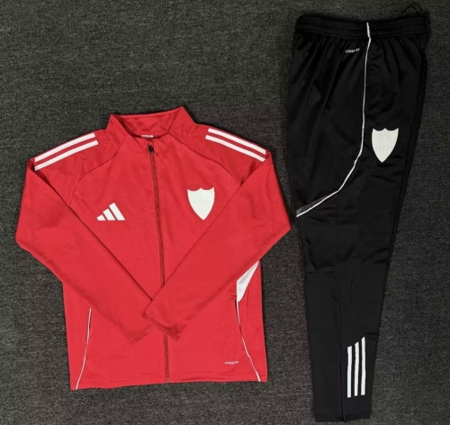 (Size S-2XL) 2026/27 Sevilla FC Red Soccer Jacket Uniform-522