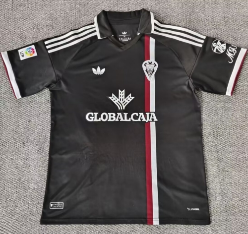 2025/26 Retro Albacete Balompié Black Thailand Soccer Jersey-301