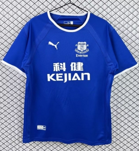 03/04 Retro Version Everton Home Blue Thailand Soccer Jersey AAA-503