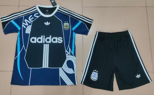 2026/27 Argentina Black & Blue Soccer Uniform-315