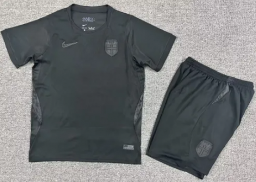 Kids 2026/27 Norway Away Black Kids/Youth Soccer Uniform-40/507/JY