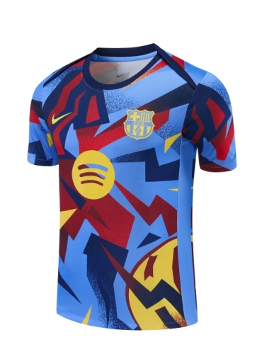 2025/26 Barcelona Red & Blue Thailand Soccer Training Jerseys-418