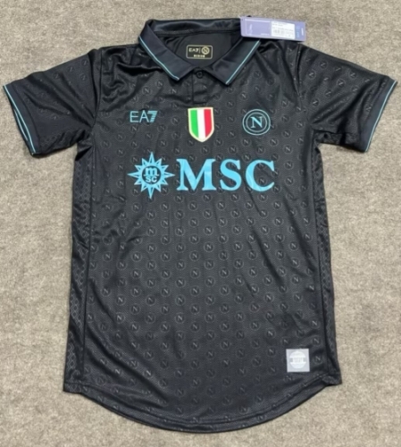 Special Version 2025/26 Napoli Black Thailand Soccer Jersey AAA-47