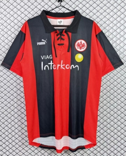 99-00 Frankfurt Home Red & Black Thailand Soccer Jersey AAA-1041/503