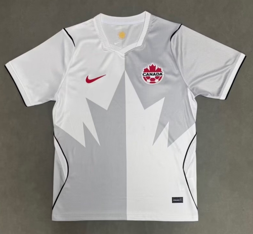 2026/27 Canada 2nd Away Gray & White Thailand Soccer Jersey-SH/1040