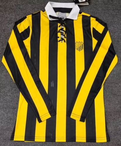 2026/27 Special Version Al-Ittihad Black & Yellow LS Thailand Soccer Jersey AAA-312