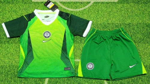 Kids 2026/27 Nigeria Home Green Kids/Youth Soccer Uniform-507