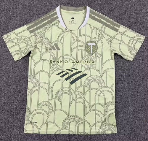 2026/27 Portland Timbers Away Light Green Thailand Soccer Jersey AAA-1040