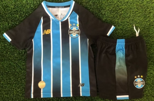 Kids 2026/27 Grêmio FBPA Home Black & Blue Kids/Youth Soccer Uniform-812/208