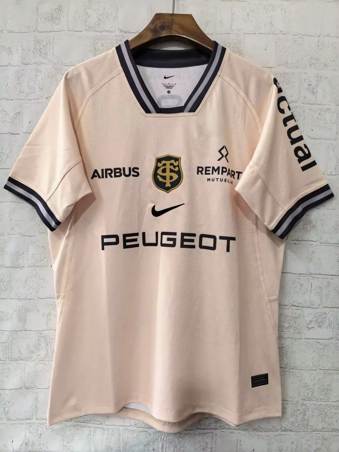 (Size S-5XL) 2026 Toulouse Pink Thailand Rugby Shirts-805