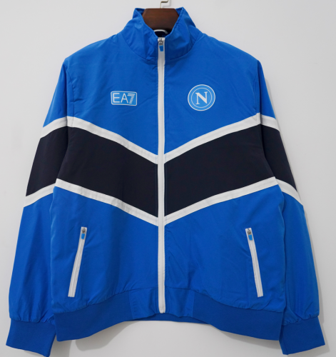 2025/26 Napoli Blue Windbreaker Hoodies Top-66