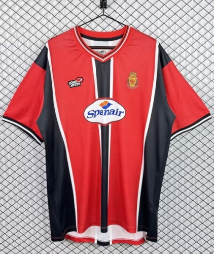 01/02 Retro Version RCD Mallorca Home Red Thailand Soccer Jerseys AAA-301/503