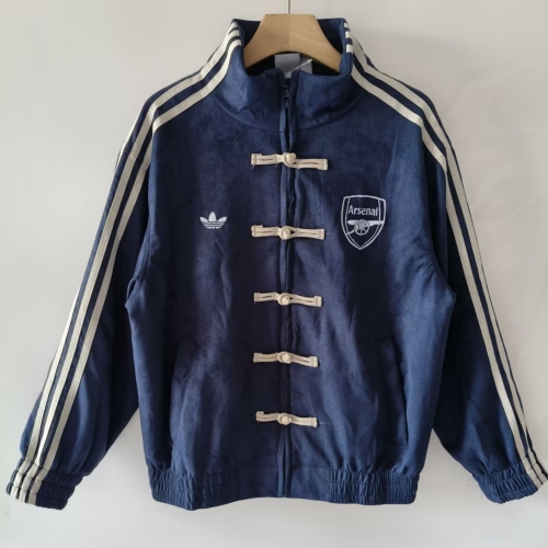 2026/27 Arsenal Royal Blue Thailand Soccer Coat-XH