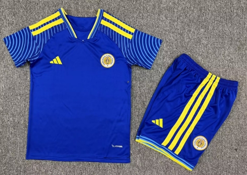 Kids 2026/27 Curaçao Home Blue Kids/Youth Soccer Uniform-1040/208
