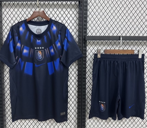 2026/27 Uruguay Away Purple & Blue Soccer Uniform-208/WL/315