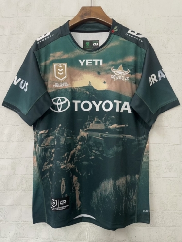 2026 Season Cowboys Green Thailand Rugby Shirts-805