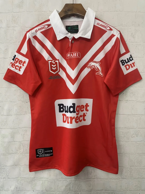 2026 Dolphins Red Thailand Rugby Shirts-805