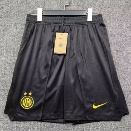 2026/27 Inter Milan Home Black Thailand Soccer Shorts-315