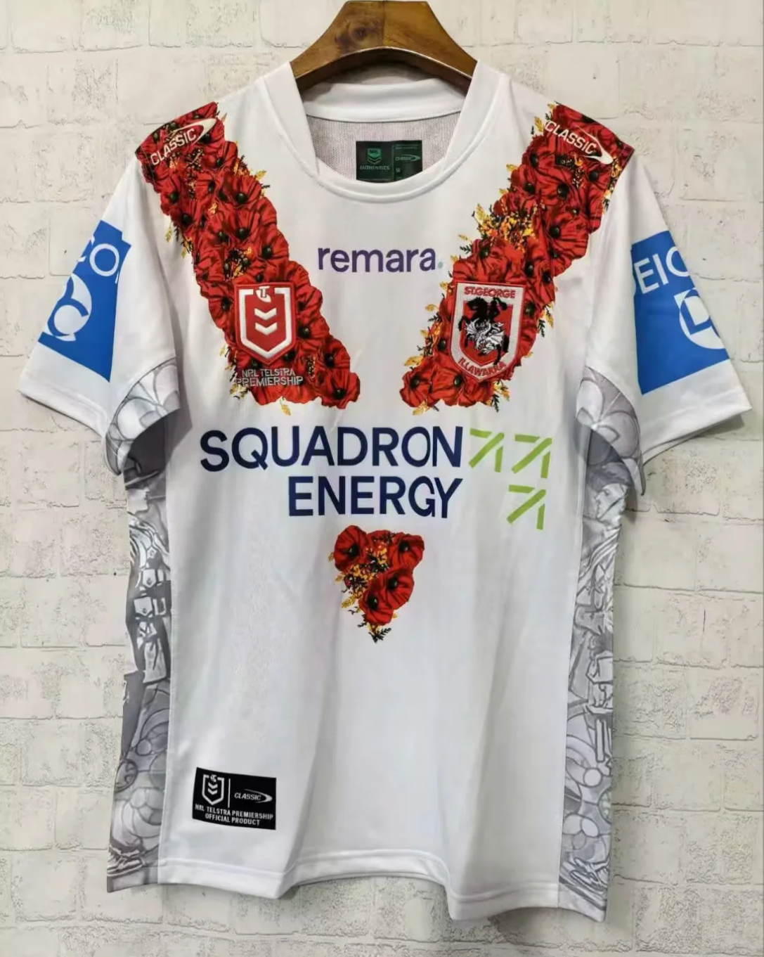 2026 St George White Thailand Rugby Shirts-805