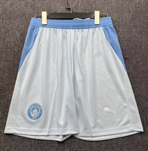 2026/27 Manchester City Home White Thailand Soccer Shorts-315