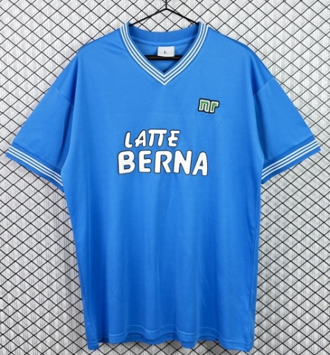 83/84 Retro Version Napoli Home Blue Thailand Soccer Jersey AAA-503