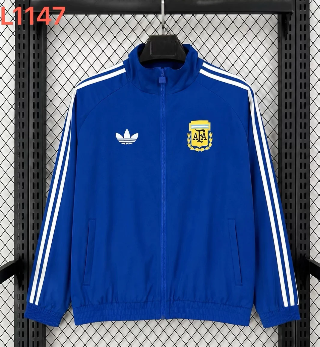 2026/27 Argentina CaiBlue Windbreaker Hoodies Top-47