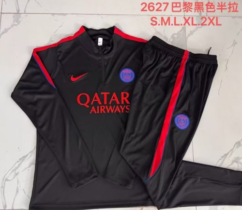 2026/27 Paris SG Black Thailand Soccer Uniform-815