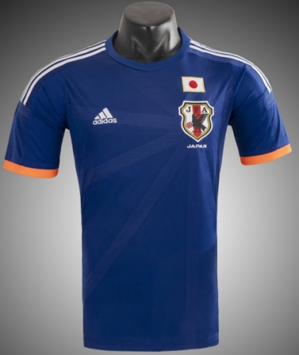 2014 Retro Version Japan Home Blue Thailand Soccer Jersey AAA-1041