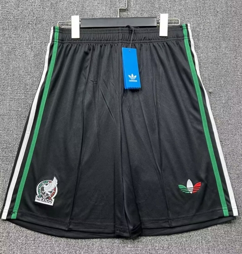 2026/27 Mexico 2nd Away Black Thailand Soccer Shorts-315