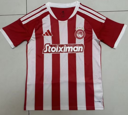 2026/27 Olympiacos FC Home Red & White Thailand Soccer Jersey AAA-1040