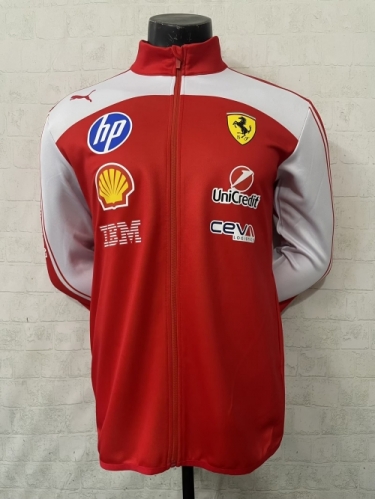 (Size S-3XL) 2026 Ferrar Red Formula One Jacket Racing Top-805