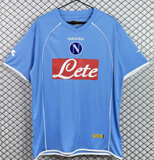 06/07 Retro Version Napoli Home Blue Thailand Soccer Jersey AAA-503