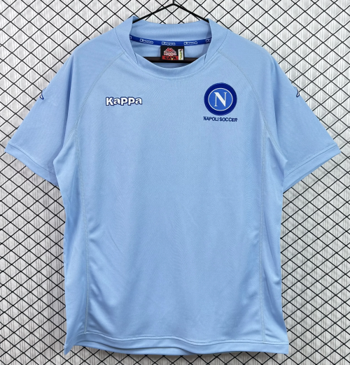 04/05 Retro Version Napoli Home Blue Thailand Soccer Jersey AAA-503