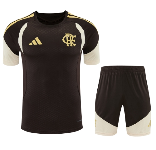 2026/27 CR Flamengo Coffee Brown Thailand Soccer Training Uniform-1116/418