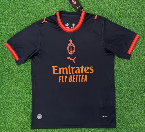 2026/27 AC Milan 2nd Away Black Thailand Soccer Jersey AAA-320/809