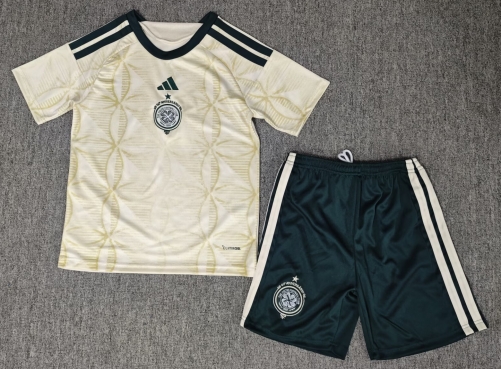 Kids 2026/27 Celtic 2nd Away Yellow Kids/Youth Soccer Uniform-BL/208/522