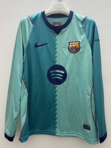 2026/27 Barcelona 2nd Away Green Thailand LS Soccer Jeesey AAA-410