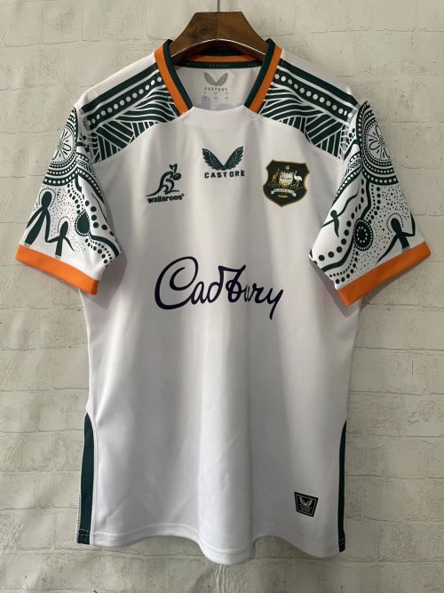2026 Season Australia Away White Thailand Rugby Shirts-805