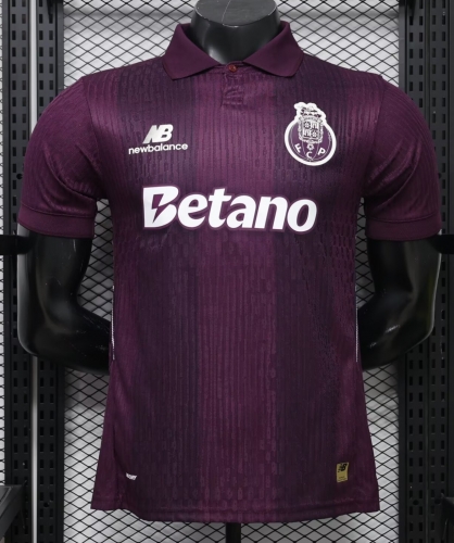 Player Version 2026/27 Porto Away Purple Red Thailand Soccer Jersey AAA-888