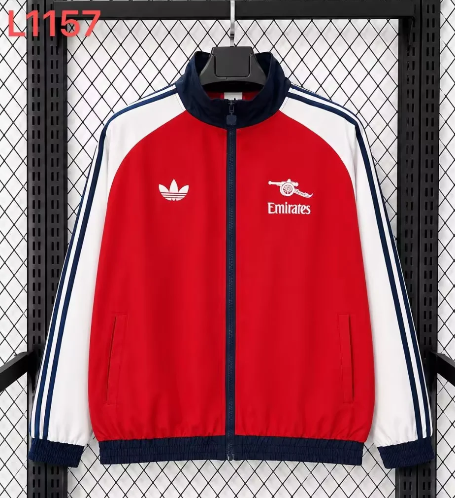 2026/27 Arsenal Red Windbreaker Hoodies Top-47