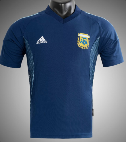 02 Retro Version Argentina Away Blue Thailand Soccer Jersey AAA-1041