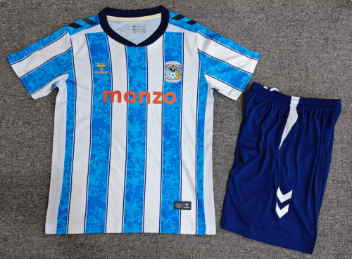 Kids 2026/27 Coventry City Home Blue Kids/Youth Soccer Jersey AAA-1040