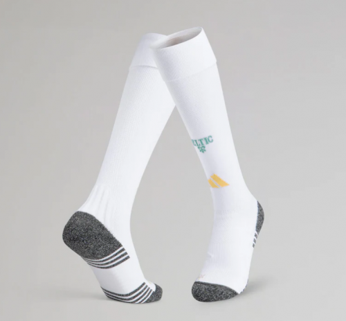 Adult /Kids 2026/27 Celtic Home White Thailand Soccer Socks