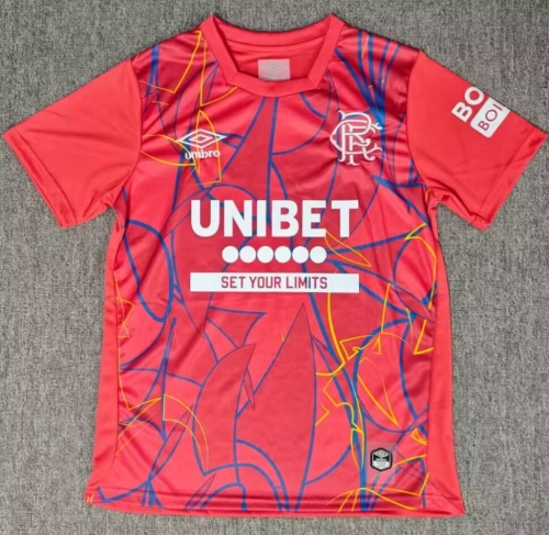 2026/27 Rangers Goalkeeper Red Thailand Soccer Jersey AAA-BL