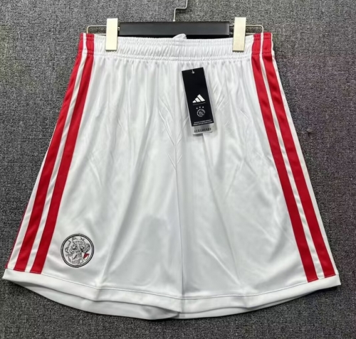 2026/27 Ajax Home White Thailand Soccer Shorts-315