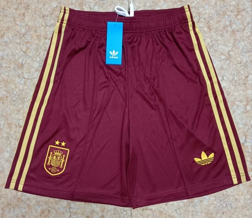 2 Star 2026/27 Spain Away Red Thailand Soccer Shorts-315