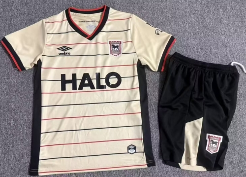 Kids 2026/27 Ipswich Town FC Away Yellow Kids/Youth Soccer Uniform-1040